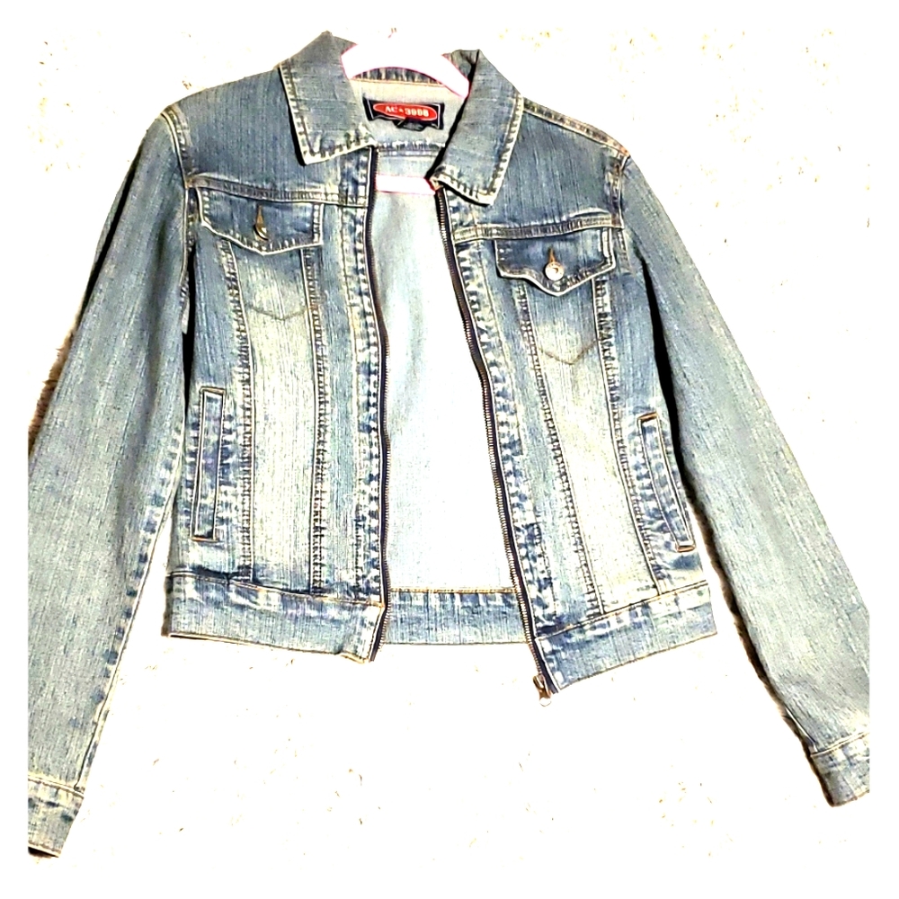 AC-3998 Weathered Jean Jacket